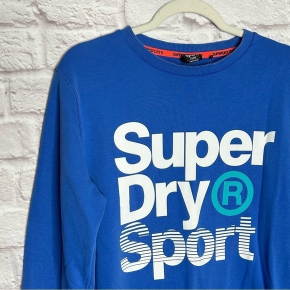 Superdry Sport Men’s Blue Pullover Sweatshirt - Picture 6 of 13
